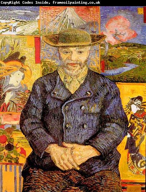 Vincent Van Gogh Portrait of Pere Tanguy
